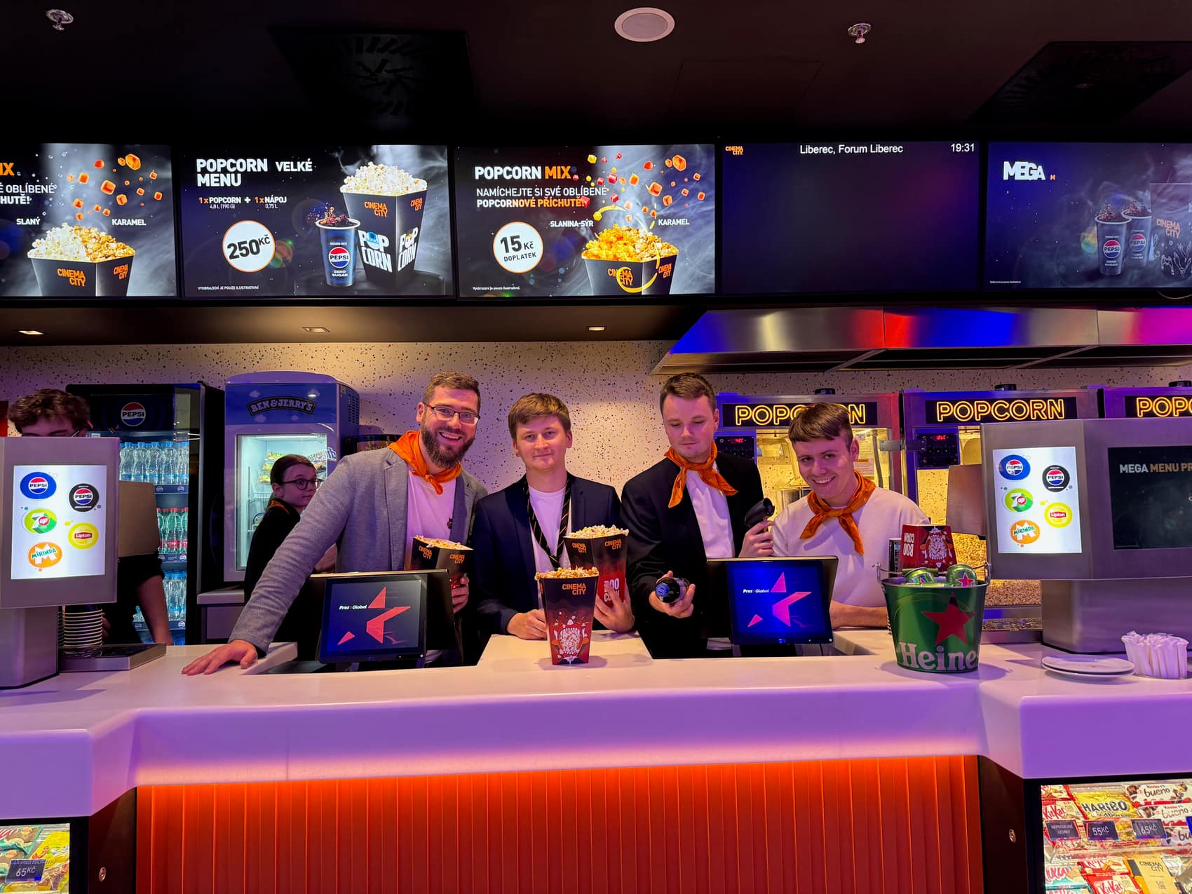 RB:BOYS na vystoupení