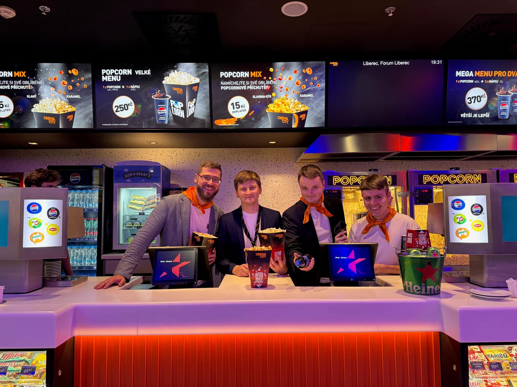 RB:BOYS na vystoupení